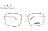 Lente Oftálmico Eyes of Western EW1178 Dorado con negro