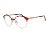 Lente Oftálmico Olive People STANDIN003 Rojo con dorado