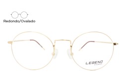 Lente Oftálmico Legend Eyewear LEG0538 Dorado