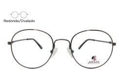 Lente Oftálmico Amass IPAMASSF333 Plata