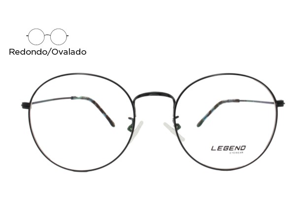 Lente Oftálmico Legend Eyewear LEG0540 Negro