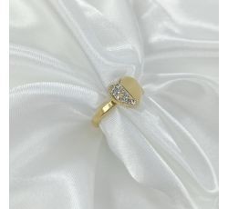 ANILLO ACERO CON PIEDRA
