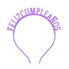DIADEMA"FELIZ CUMPLEAÑOS"