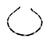 DIADEMA DE PERLAS ENTRELAZADA