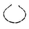 DIADEMA DE PERLAS ENTRELAZADA