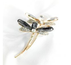 PRENDEDOR MARIPOSA C/ PEDRERÍA
