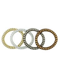 SET DE 4 LIGAS EN ESPIRAL