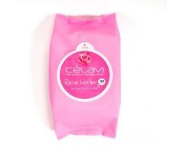 TOALLAS HUMEDAS DESMAQUILLANTES ROSE WATER CÉLAVI