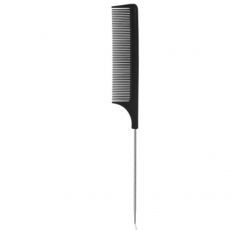 PEINE MANGO PUNTA METALICA