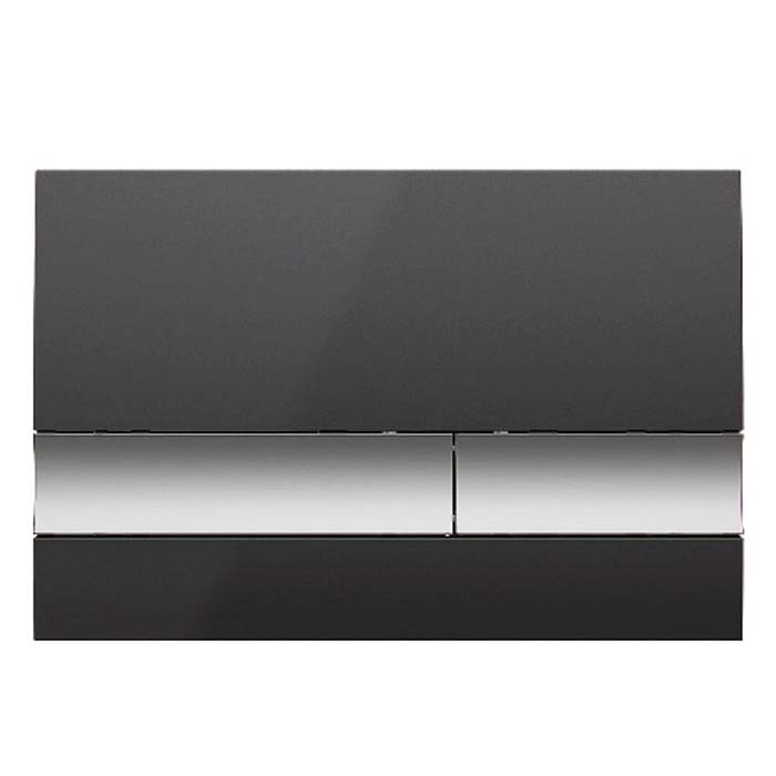 PULSADOR NEGRO/CROMO  247X165X160 MM