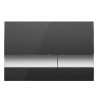PULSADOR NEGRO/CROMO  247X165X160 MM