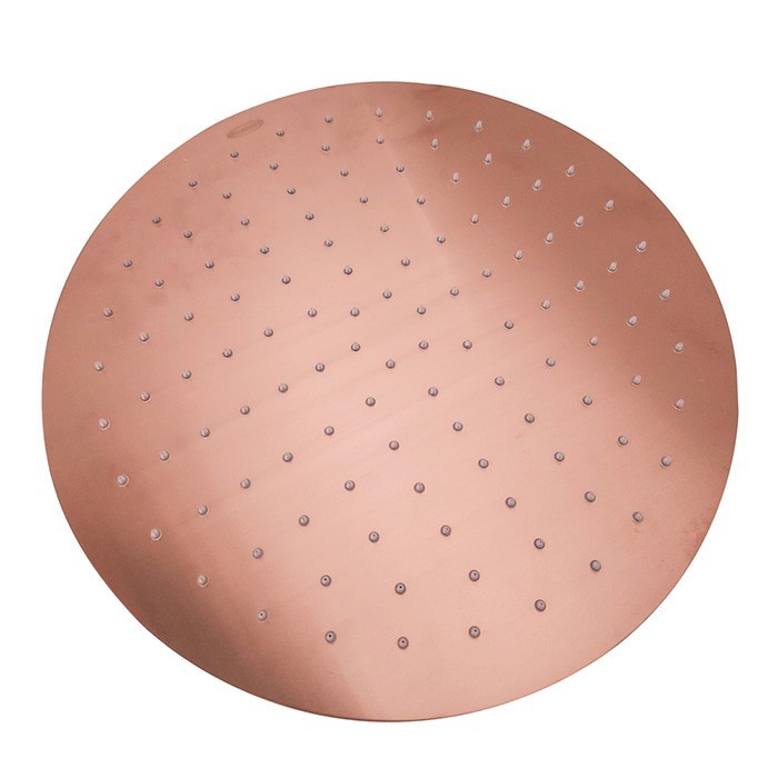 REGADERA DE LLUVIA REDONDA ROSE GOLD