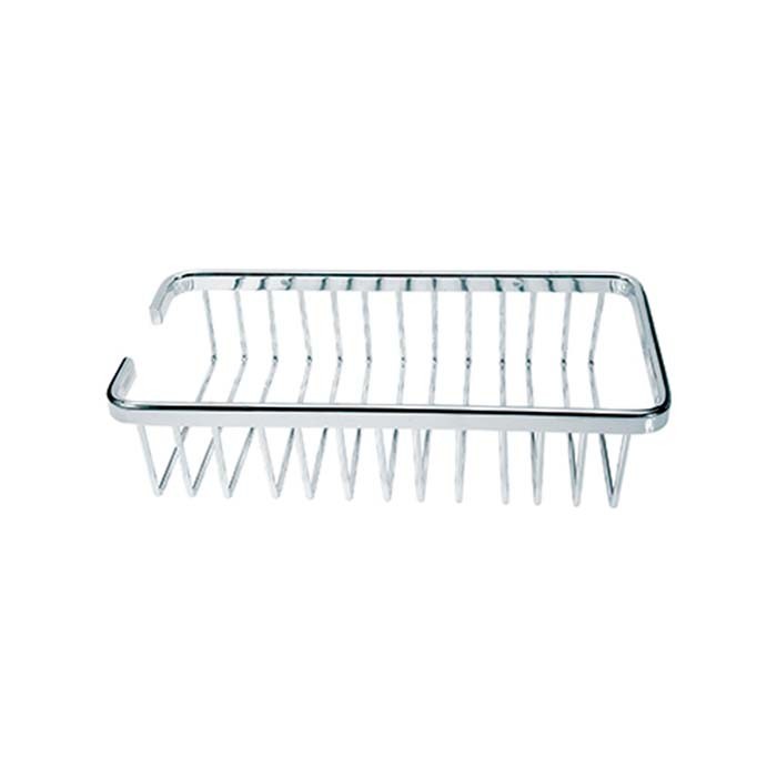 B27 JABONERA REJILLA RECTANGULAR CROMO
