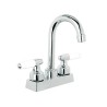 MEZCLADORA LAVABO  MANERAL CLASICO CROMO