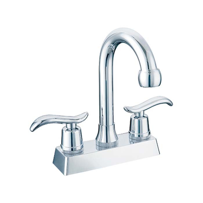 MEZCLADORA LAVABO MANERAL REDONDO CURVO