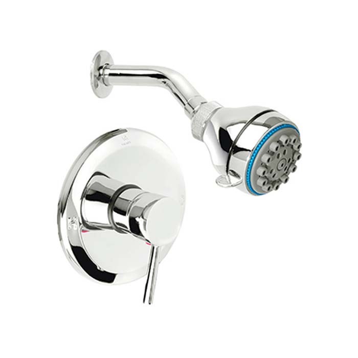 CONJUNTO REGADERA EMPOTRAR CROMO