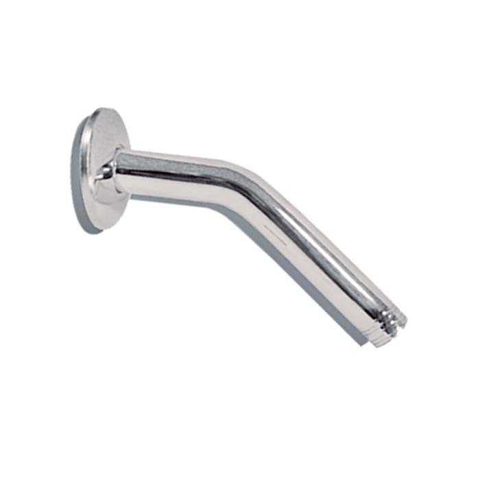 BRAZO PARA REGADERA Y CHAPETON ACERO PUL
