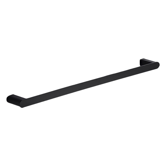 ROUND BLACK TOALLERO DE BARRA NEGRO