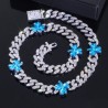 Helloice Cadena cubana de Miami helada de tres hojas