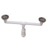 CESPOL TARJA DOBLE C/CONTRA ACERO INOX