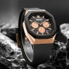 Helloice Reloj Deportivo de Cuarzo con Esfera Octágono Luminoso Multifuncional