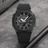 Helloice Reloj para hombre con pantalla dual y correa de silicona