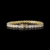 Helloice Pulsera de Tenis de Oro de 18K de 5mm