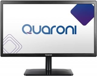 Monitor Quaroni 19.5" pulgadas MQ19-02. LED, Panel TN, Resolución HD 1366 X 768, 60 Hz, 5Ms. Conectividad VGA / HDMI.