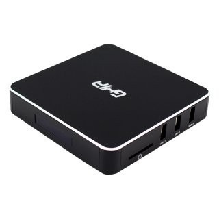 Smart tv box GHIA GAC-115.Quad core. Memoría  RAM 1gb, almacenamiento 8gb. Conexión lan,wifi,hdmi,av,cr,spdif. Sistema android 