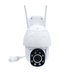 Cámara de vigilancia Mirati Home MCV-02. IP inalámbrica, Resolución 2MP (1080), Conectividad Wifi, P2P, Apertura del lente 3.6m