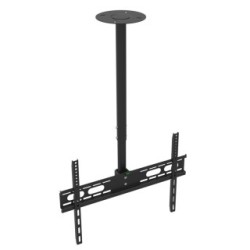 Soporte para televisión de techo GHIA STV-25.  Compatible con pantallas de 32 a 70 pulgadas. Carga máxima 45Kg.