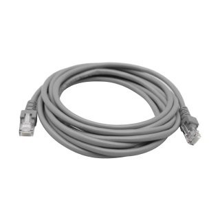 Cable de red GHIA GCB-014. 3 metros, 100% cobre. Color gris.