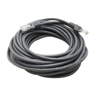 Cable de red GHIA GCB-018. 7.5 metros, 100% cobre. Color gris.