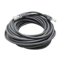 Cable de red GHIA GCB-018. 7.5 metros, 100% cobre. Color gris.