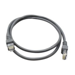 Cable de red GHIA GCB-010. 1 metro, 100% cobre. Color gris.