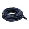 Cable HDMI GHIA GCB-027. 15 metros, Soporta resoluciones 4k a 60Hz, Versión 2.0. Color negro azulado.