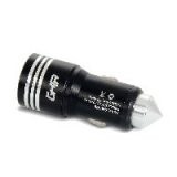 Cargador para Auto GHIA - con 2 Puertos USB-A - Negro