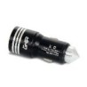 Cargador para Auto GHIA - con 2 Puertos USB-A - Negro