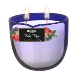 VELA AROMATICA FRUTOS ROJOS 250G