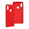 Funda GHIA de silicón para Huawei Y6 2019. Con mica, Color rojo.