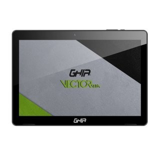 Tablet GHIA Vector Slim GTVR10SG. LED, 10.1" pulgadas. RAM 1GB, Almacenamiento 16GB, Doble cámara, Wi-Fi, Bluetooth, Android 10