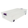 CAJA ALMACENAJE CLEAR VIEW BAJO CAMA STERILITE