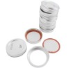 TAPAS Y AROS PARA FRASCOS DE ENVASE 12-PK BALL