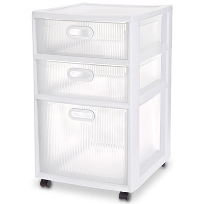 UNIDAD DE 3 CAJONES ULTRA STERELITE BLANCO.
