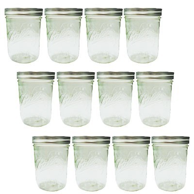 FRASCOS PARA ENVASAR BALL 16oz (473ml) BOCA ANCHA 12-PK