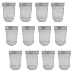 FRASCOS QUILTED JELLY JAR 8oz (236ml) B.R. 12-PK BALL