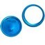 TAPAS Y AROS PARA FRASCOS COLOR AZUL 6-PK BALL