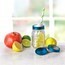 TAPAS Y AROS PARA FRASCOS COLOR AZUL 6-PK BALL