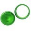 TAPAS Y AROS PARA FRASCOS COLOR VERDE 6-PK BALL