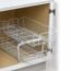 ORGANIZADOR DE 2 NIVELES 11 DESLIZABLES CLOSETMAID BLANCO